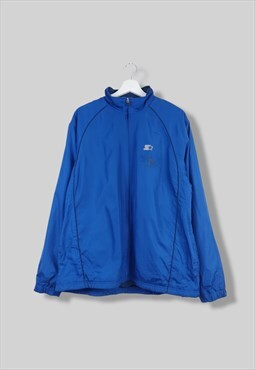 Vintage Starter Jacket Warm in Blue M
