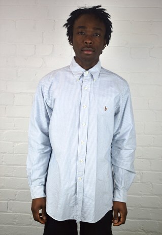 VINTAGE 90'S RALPH LAUREN STRIPED SHIRT