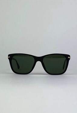 Armani Vintage Sunglasses 90s Emporio Wayfarer Black 
