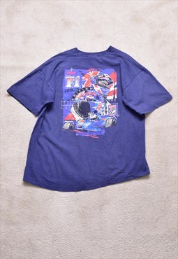 Vintage 2000 Silverstone British Grand Prix Print T Shirt