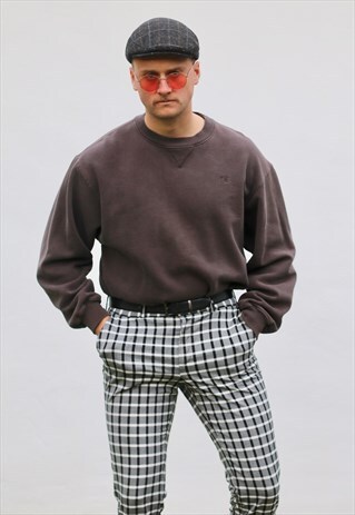 CHAMPION USA MINIMALIST MOCCA SWEATSHIRT