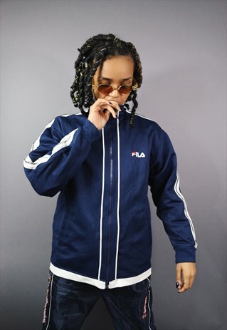 FILA VINTAGE TRACKSUIT SPORTS TOP / ZIP UP