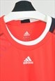 VINTAGE 00S ADIDAS JERSEY IN RED