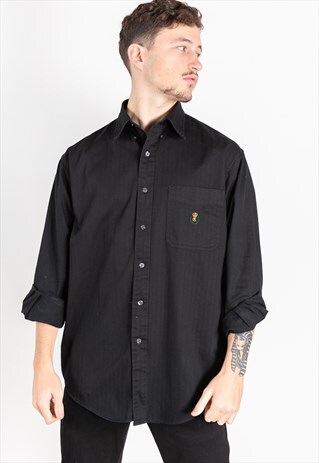 VINTAGE 80S CHAPS SHIRT BY POLO RALPH LAUREN/ S9372