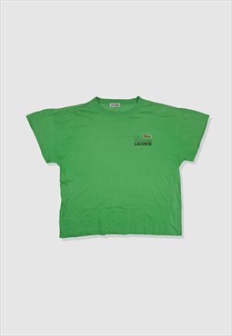Vintage 1980s Chemise Lacoste Single-Stitch T-Shirt in Green