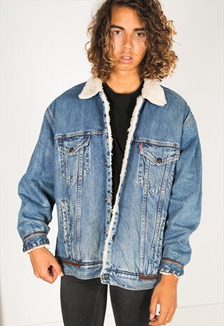 VINTAGE 80S LEVIS WINTER SHEEPSKIN JACKET / R1200R110