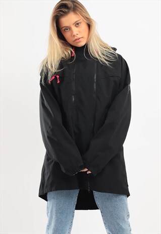 VINTAGE PUMA TRENCH COAT BLACK