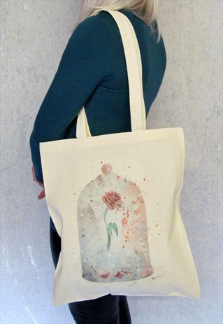 FAIRYTALE ROSE TOTE BAG VALENTINES GIFT