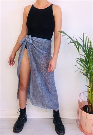 VINTAGE BOHO MULTI USE SCARF WRAP SKIRT