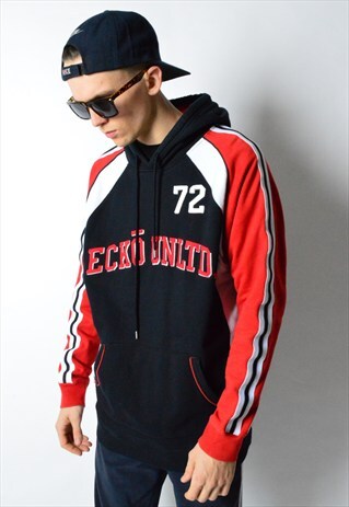 COLOUR BLOCK HOODIE JUMPER