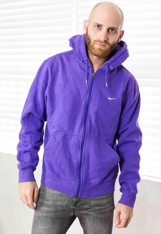 VINTAGE NIKE HOODIE SWEATSHIRT LOGO 90S M 19.1