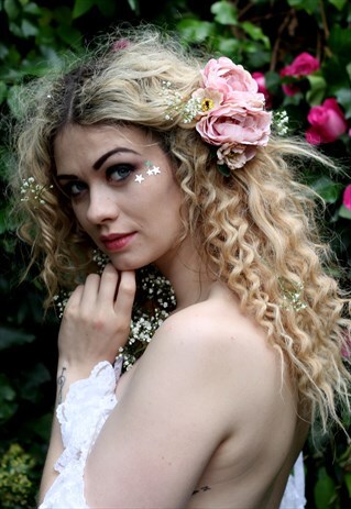 FLOWER HAIR CLIP