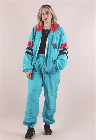 VINTAGE 80S FULL TRACKSUIT SPORTSWEAR /A11012