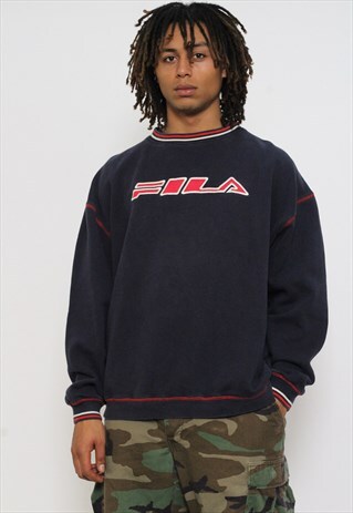 VINTAGE FILA CREW NECK SWEATSHIRT