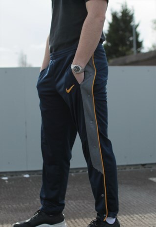 VINTAGE NIKE POPPER JOGGERS