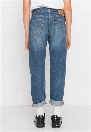 VINTAGE BLUE LEVI'S 501 FIT DENIM JEANS