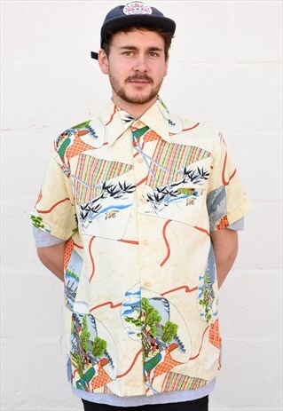 BEAUTIFUL CRAZY PRINT SHIRT