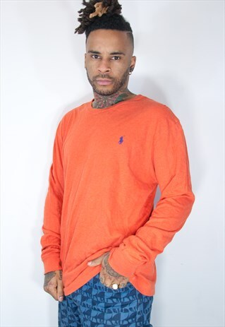 THIN RALPH LAUREN COTTON SWEATSHIRT