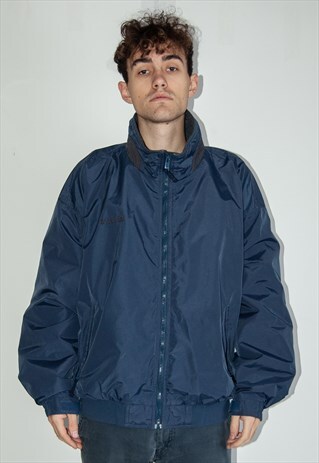 COLUMBIA VINTAGE RETRO BLUE COLUMBIA JACKET