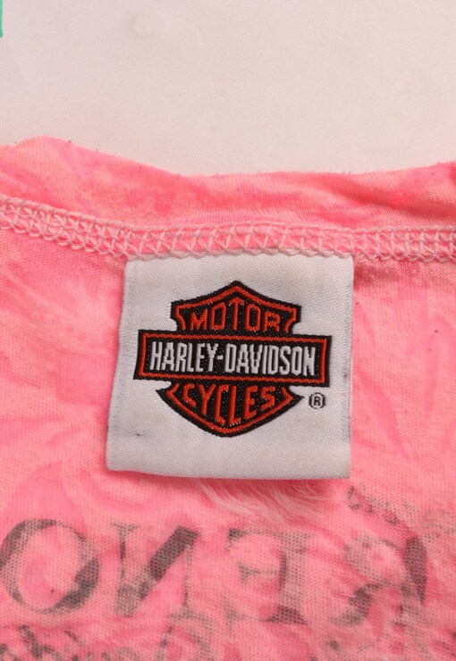 pink harley davidson t shirt