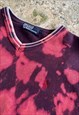 VINTAGE RALPH LAUREN REWORK GRUNGE TIE DYE SWEATER VEST