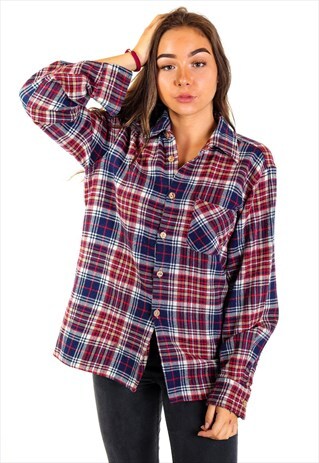 VINTAGE FLANNEL SHIRT S891