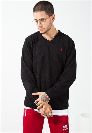 ON SALE VINTAGE 80S P. RALPH LAUREN KNITWEAR JUMPER / S0512