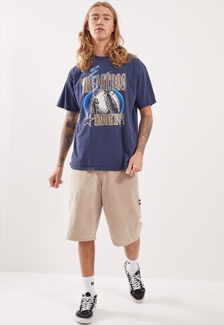 VINTAGE THE ASTROS SMOKIN' GRAPHIC T-SHIRT