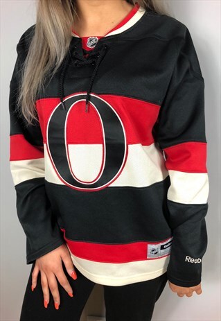VINTAGE REEBOK OTTAWA SENATORS NATIONAL HOCKEY JERSEY