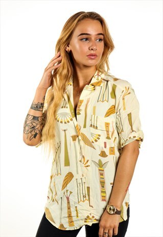 VINTAGE PATTERNED SHIRT S829