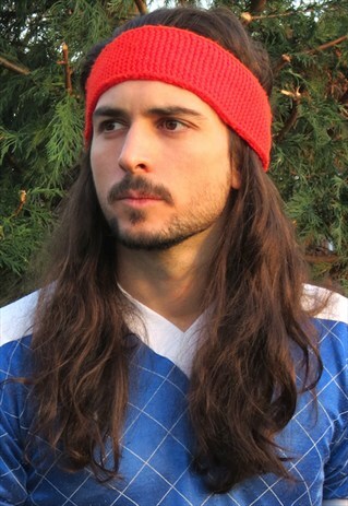 VINTAGE 90S SKI HEADBAND - UNISEX - LARGE - RUNNING