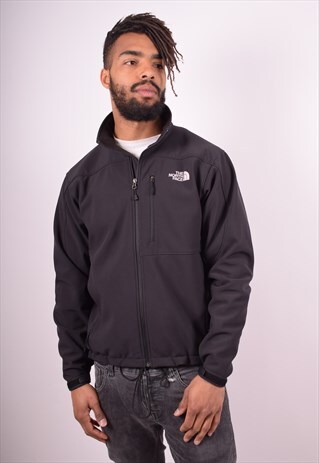THE NORTH FACE MENS VINTAGE JACKET MEDIUM BLACK 90S