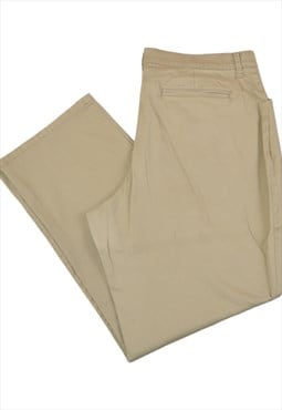 Vintage Lee Y2K Chinos Cotton Pants Beige Ladies W38 L30