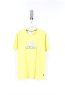 Adidas T-Shirt in Yellow  - S