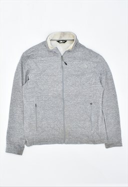 Vintage 90's The North Face Sweatshirt Jumper Grey