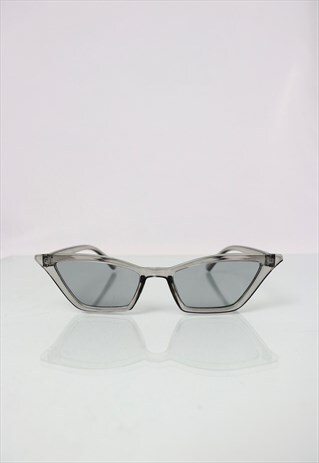 CLEAR LENSE CLEAR FRAME SUNGLASSES