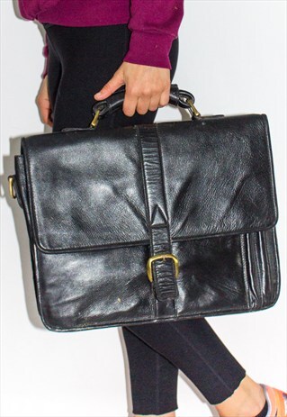 VINTAGE EAST WEST LONDON LAPTOP BAG