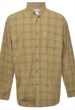 Beyond Retro Vintage Columbia Green Checked Shirt - M
