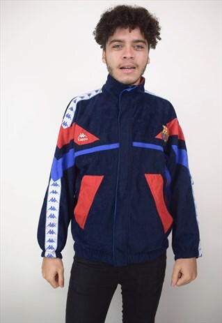 VINTAGE 90'S KAPPA BARCELONA TRACK JACKET