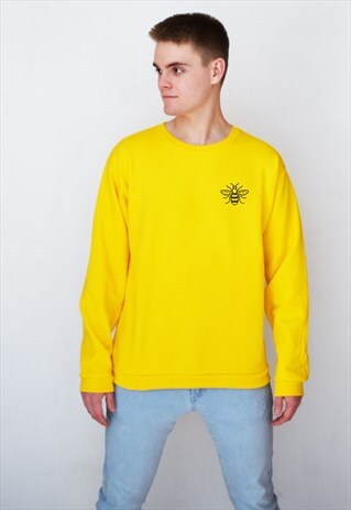YELLOW BEE (NAVY) SWEATSHIRT