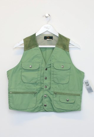 Vintage CK Uniform vest in Green. Best fits M