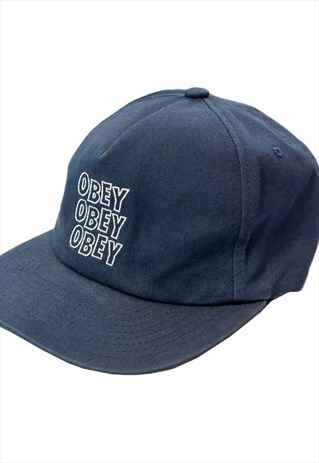 OBEY BLUE SNAPBACK