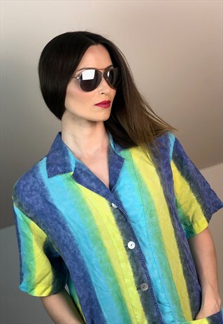 LATVIA BALTIC 90S BLACK 90S SHIRT EUROPE BLOUSE
