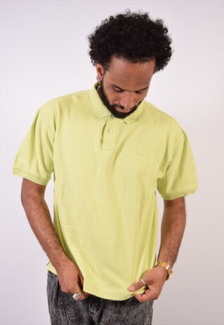 VINTAGE FILA POLO SHIRT GREEN