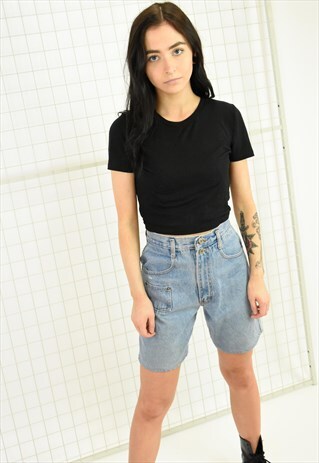 VINTAGE 'MUM' JEAN SHORTS