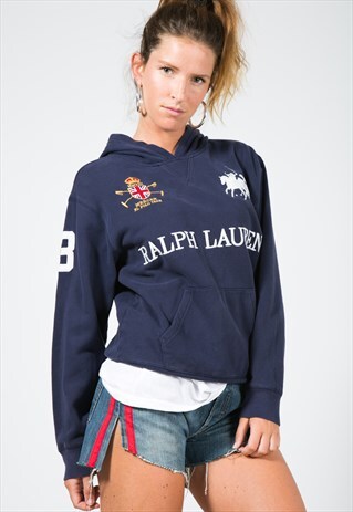 VINTAGE 90'S POLO RALPH LAUREN HOODIE / S1104
