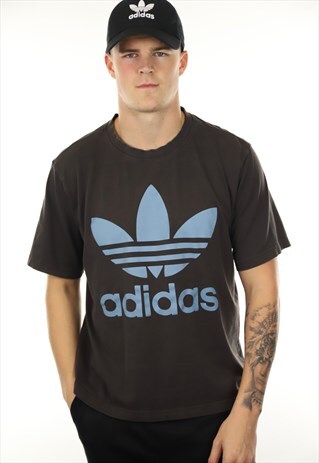 VINTAGE ADIDAS ORIGINALS BIG LOGO T SHIRT TEE