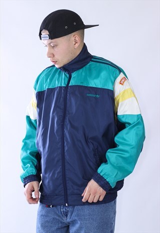 VINTAGE MENS ADIDAS ORIGINALS TRACK SUIT JACKET