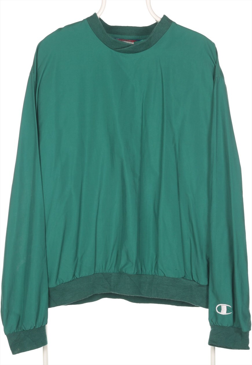 Forest green champion store crewneck