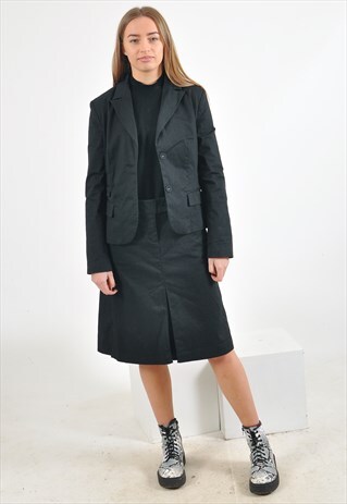 VINTAGE 90'S CO-ORDIANTES SKIRT AND BLAZER JACKET